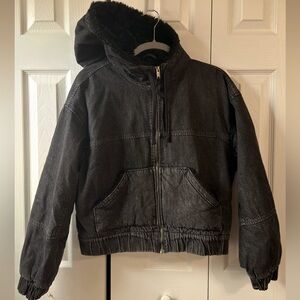 American Eagle Sherpa lined Jean jacket